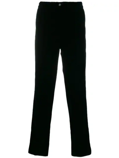 Giorgio Armani Easy-fit Trousers In Blue