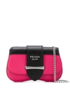 Prada Sidonie Two-way Belt Bag In Black