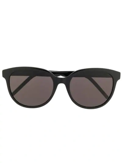 Saint Laurent Sl 317 Signature Sunglasses In Black