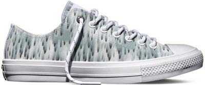 Pre-owned Converse  Chuck Taylor All Star Ii Ox Futura Skyfall In White/reflective