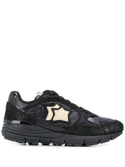 Atlantic Stars 'mira' Sneakers Mit Klobiger Sohle In Black