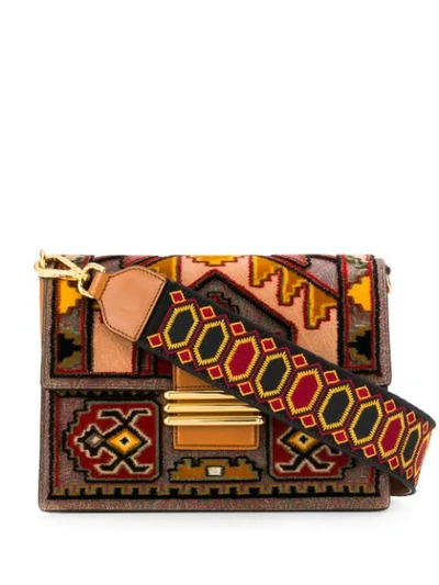 Etro Ikat Shoulder Bag In 600