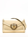 Dolce & Gabbana Sacred Heart Belt Bag In Neutrals