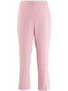 Alexander Mcqueen Klassische Cropped-hose In 5003 Sugar Pink