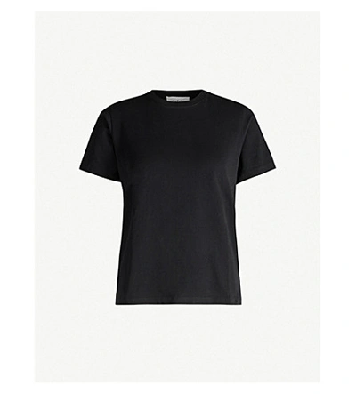 Ba&sh Regular-fit Cotton-jersey T-shirt In Noir