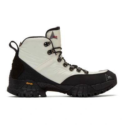 Roa Andreas Lace-up Shell Hiking Boots In Black