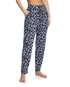Hanro Sleep & Lounge Printed Knit Long Pants In Abstract Floral