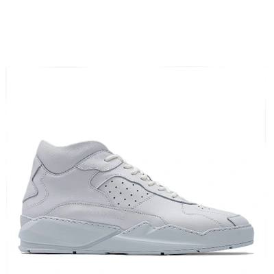 Filling Pieces Sneaker Leather Lay Up Icey Flow 2.0 All White