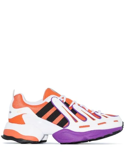 Adidas Originals Adidas Orange Eqt Gazelle Low Top Sneakers