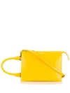 Jil Sander Clutch Shoulder Bag In Yellow