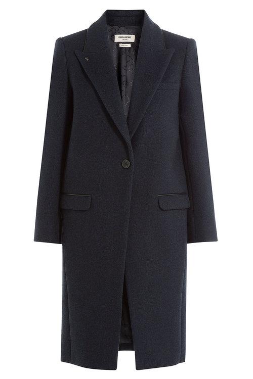 Zadig & Voltaire Coat With Wool | ModeSens