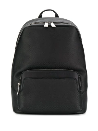 Bottega Veneta Textured Backpack In Black
