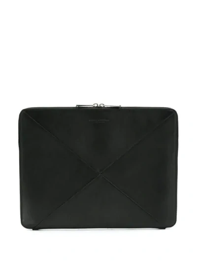 Bottega Veneta Document Holder - Schwarz In Black