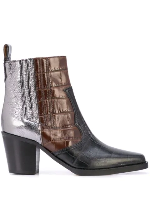 ganni ankle boots