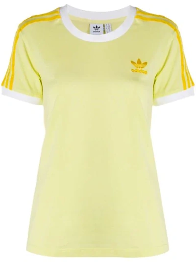 Adidas Originals Stretch Logo T In Yellow
