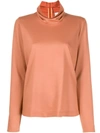 Forte Forte Ruffled-neck Sweater In Neutrals