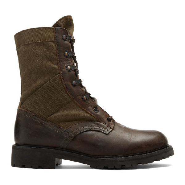 trooper lace up boots