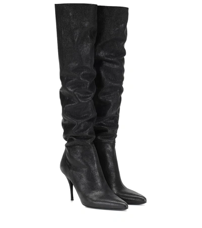 Zimmermann Leather Knee-high Boots In Black