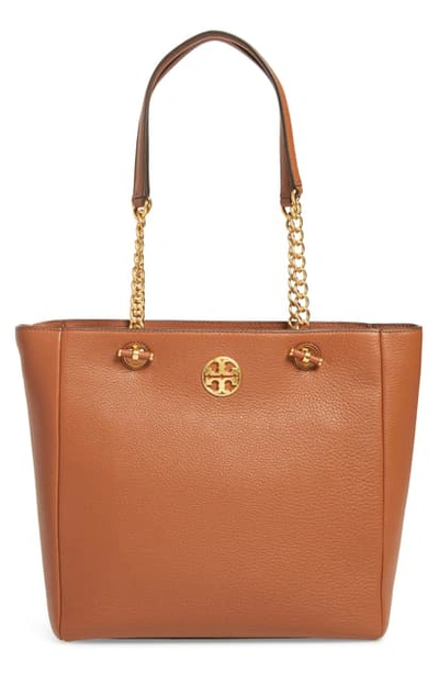 Tory Burch Chelsea Leather Tote - Black