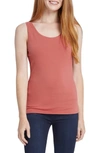 Nic And Zoe Nic+zoe Petites Perfect Tank In Terracotta