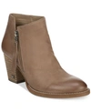 Sam Edelman Women's Macon Block Heel Ankle Booties In Light Brown Leather