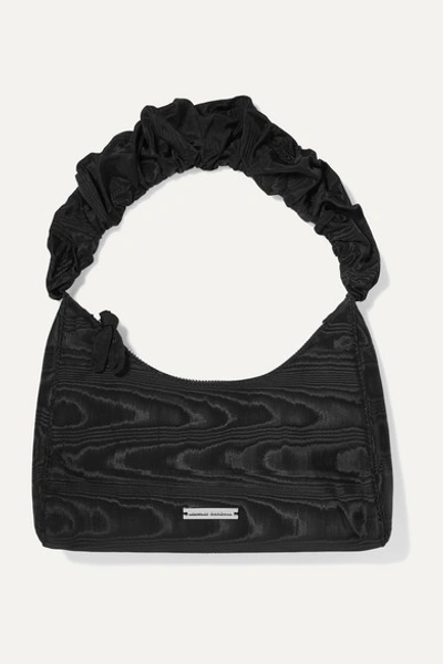 Loeffler Randall Aurora Scrunchie Strap Shoulder Bag In Black