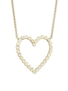 Zoë Chicco Women's 14k Yellow Gold & Diamond Heart Pendant Necklace