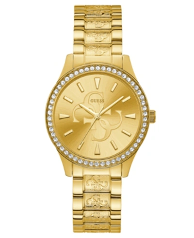 Guess Women's Gold-tone Stainless Steel Bracelet Watch 38mm