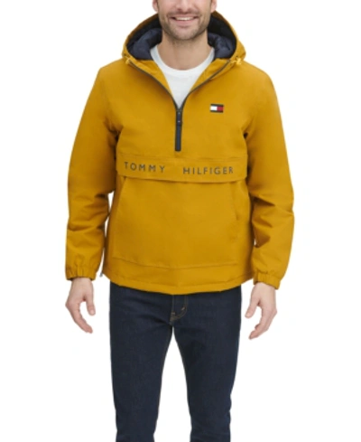 Tommy Hilfiger Men's Taslan Popover Logo Jacket, Created For Macy's In  Scotch Yellow | ModeSens