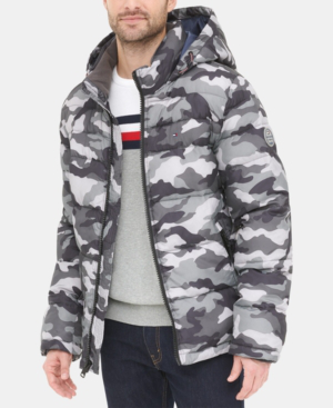 hilfiger camo jacket