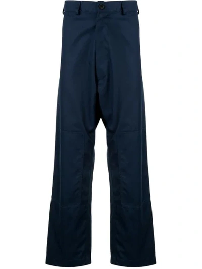 Jacquemus Wide-leg Trousers In Blue
