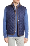 Peter Millar Essex Quilted Vest In Navy