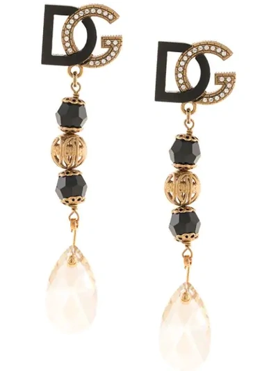 Dolce & Gabbana Dg Earrings In Black