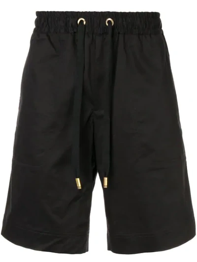 Dolce & Gabbana Easy-fit Shorts In Black