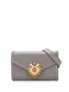 Dolce & Gabbana Devotion Belt Bag In Grey