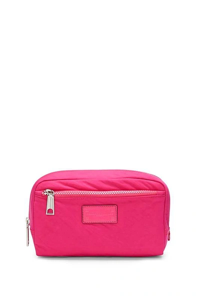 Rebecca Minkoff Nylon Cosmetic Pouch In Magenta