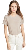 Cotton Citizen Standard Tee In Vintage Sand Dollar