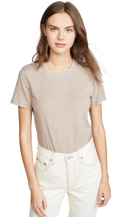Cotton Citizen Standard Tee In Vintage Sand Dollar