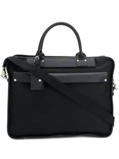 Felisi Top Handle Briefcase Tote In Black