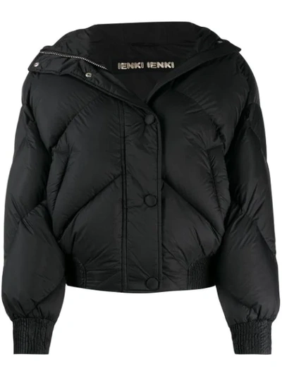 Ienki Ienki Hooded Padded Jacket - 黑色 In Black