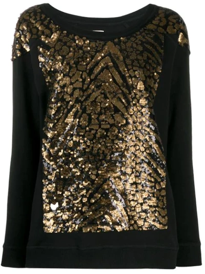 Antonio Marras Sequinned Sweatshirt In Black