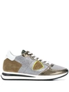 Philippe Model Glitter Pop Trainers In Grey