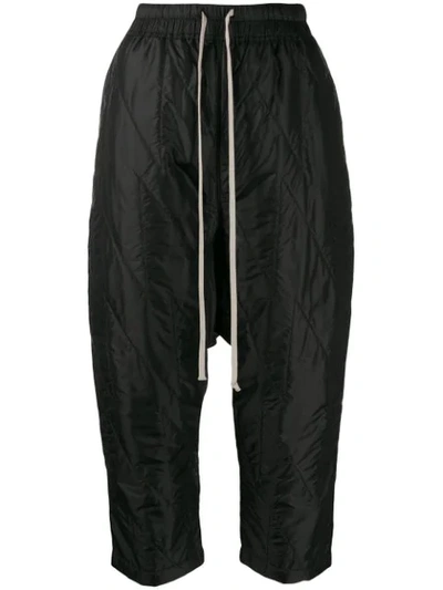 Rick Owens Drkshdw Shell Harem Pants In Black