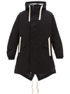 Acne Studios Padded Fishtail Parka Black / Black