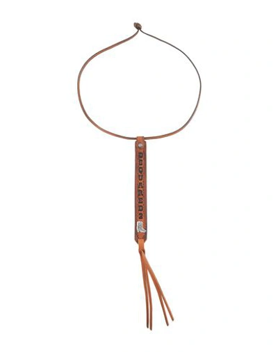 Dsquared2 Necklaces In Brown
