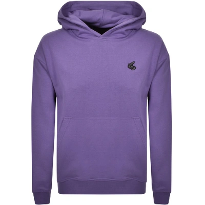Vivienne Westwood Small Orb Oversized Hoodie Lilac In Purple