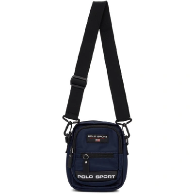 Polo Ralph Lauren Polo Sport Nylon Cross-body Bag In Navy