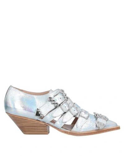 Ras Ankle Boots In Silver