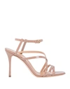 Sergio Rossi Sandals In Light Brown