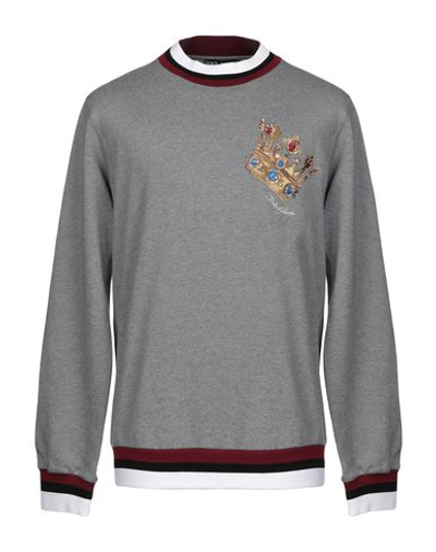 Dolce & Gabbana Sweatshirt In Grey